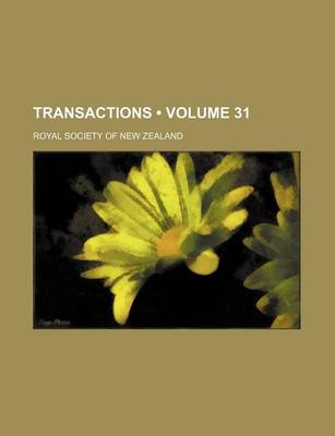 Book cover for Transactions (Volume 31)