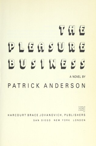 Cover of The Pleasure Business