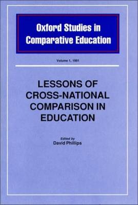 Book cover for Lessons of Cross-national Comparison in Education