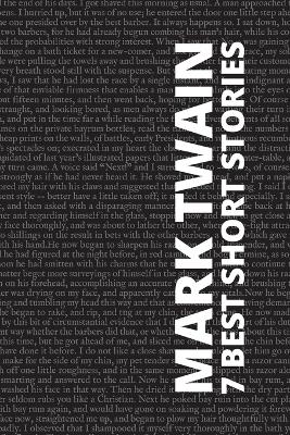 Book cover for 7 best short stories by Mark Twain