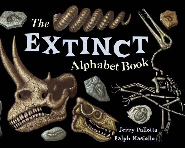 Book cover for The Extinct Alphabet Book