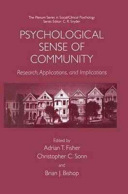 Cover of Psychological Sense of Community