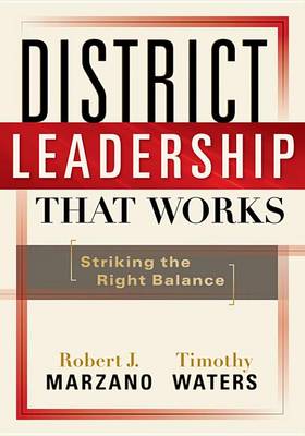 Book cover for District Leadership That Works