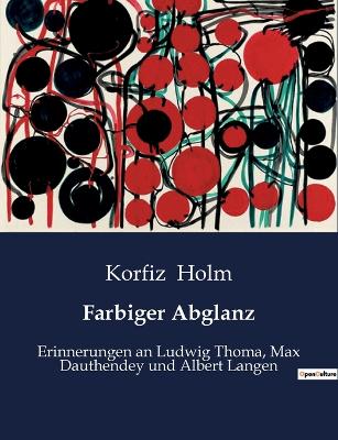 Book cover for Farbiger Abglanz