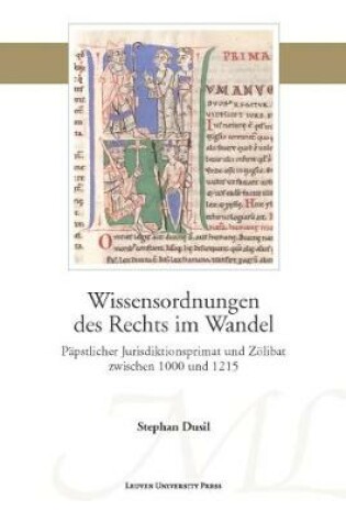 Cover of Wissensordnungen des Rechts im Wandel