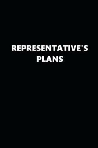 Cover of 2020 Daily Planner Political Theme Representative's Plans Black White 388 Pages