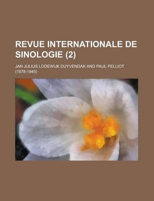 Book cover for Revue Internationale de Sinologie (2 )