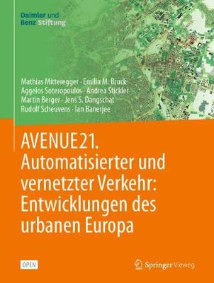 Book cover for Avenue21. Automatisierter Und Vernetzter Verkehr: Entwicklungen Des Urbanen Europa