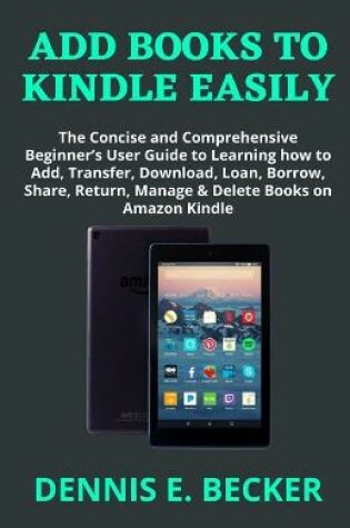 Cover of Add Books to Kindle Easily