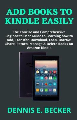 Book cover for Add Books to Kindle Easily