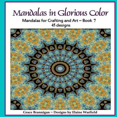 Book cover for Mandalas in Glorious Color Book 7