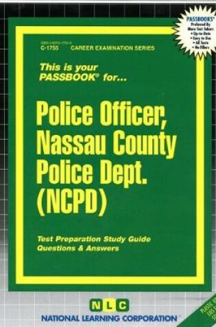 Cover of Police Officer, Nassau County Police Dept. (NCPD)