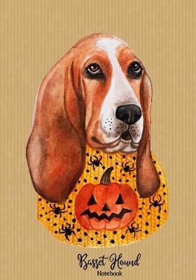 Book cover for Basset Hound Notebook