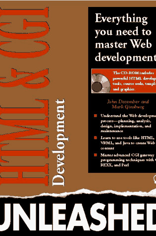 Cover of HTML CGI UNLEASHED