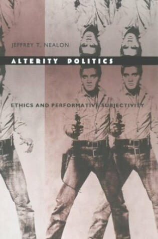 Cover of Alterity Politics