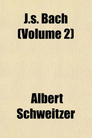 Cover of J.S. Bach (Volume 2)