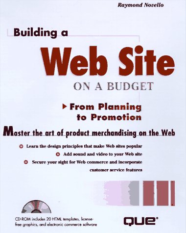 Book cover for Building a Web Site on a Budget