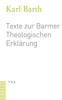 Book cover for Texte Zur Barmer Theologischen Erklarung