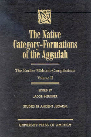 Cover of The Native Category - Formations of the Aggadah