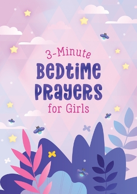 Book cover for 3-Minute Bedtime Prayers for Girls