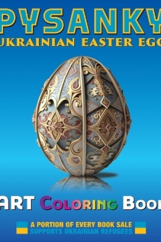 Cover of PYSANKY Ukrainian Easter Egg Art Coloring Book