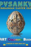 Book cover for PYSANKY Ukrainian Easter Egg Art Coloring Book