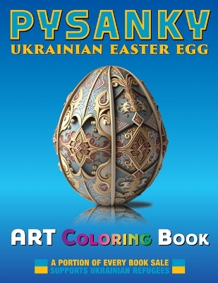 Cover of PYSANKY Ukrainian Easter Egg Art Coloring Book