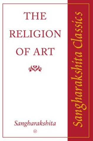 Cover of The Religion of Art