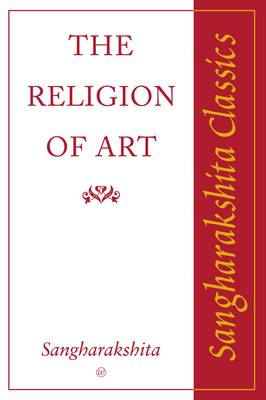 Book cover for The Religion of Art
