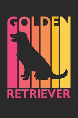 Book cover for Golden Retriever Journal - Vintage Golden Retriever Notebook - Gift for Golden Retriever Lovers