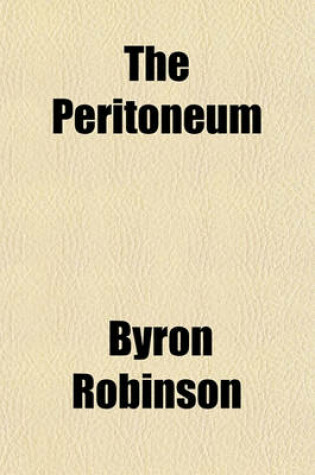 Cover of The Peritoneum