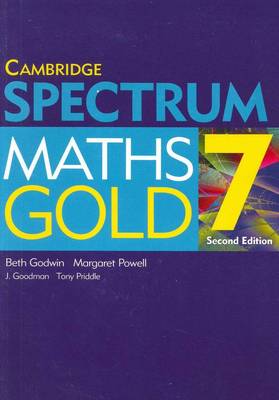 Book cover for Spectrum Maths Gold 7 Second Edition