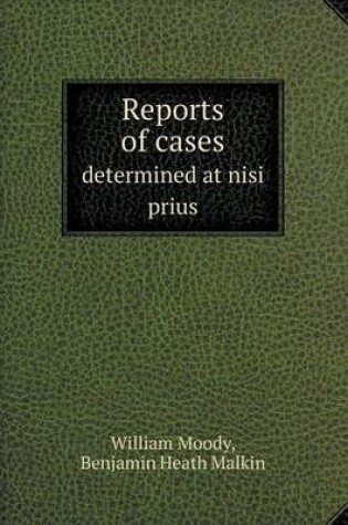 Cover of Reports of cases determined at nisi prius