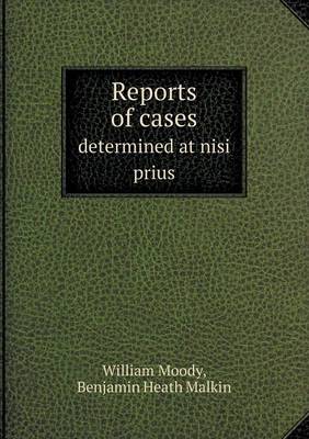 Book cover for Reports of cases determined at nisi prius