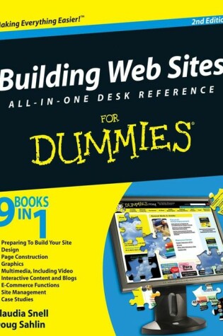 Cover of Building Web Sites All-in-One For Dummies