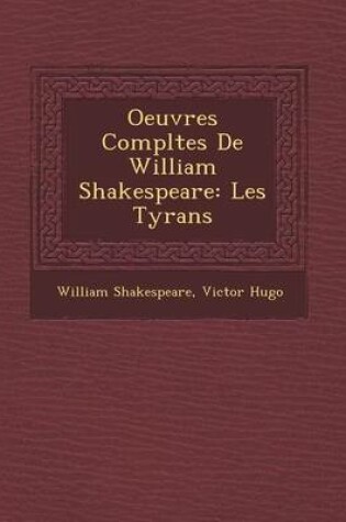 Cover of Oeuvres Completes de William Shakespeare