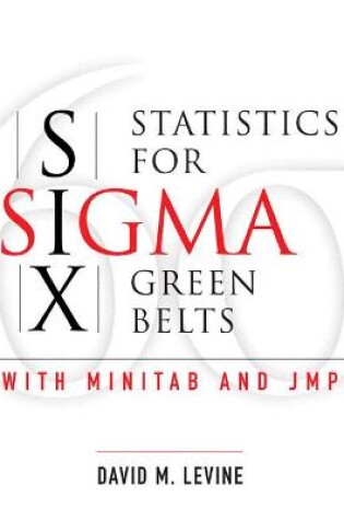 Cover of Statistics for Six Sigma Green Belts with Minitab and JMP (paperback)