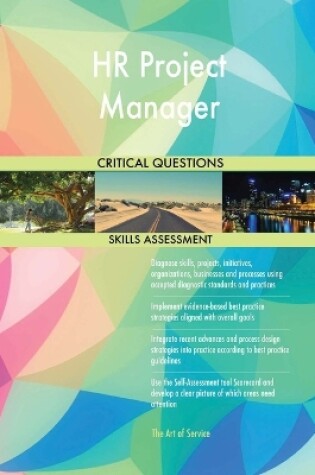Cover of HR Project Manager Critical Questions Skills Assessment