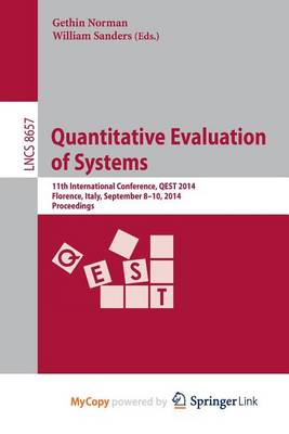 Book cover for Quantitative Evaluation of Systems