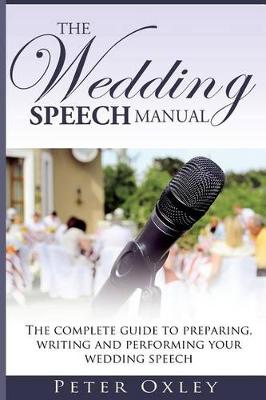 Book cover for The Wedding Speech Manual
