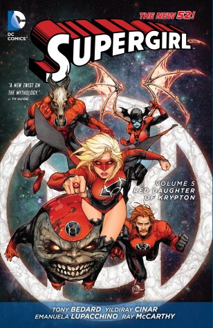 Book cover for Supergirl Vol. 5: Red Daughter of Krypton (The New 52)