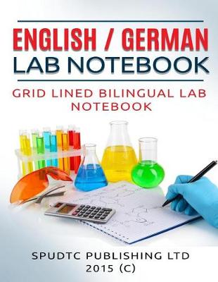 Book cover for English / German Lab Notebook