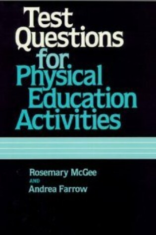 Cover of Test Questions for Physical Education Activities