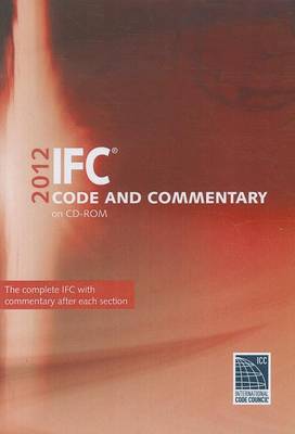Book cover for 2012 International Fire Code Commentary CD-ROM