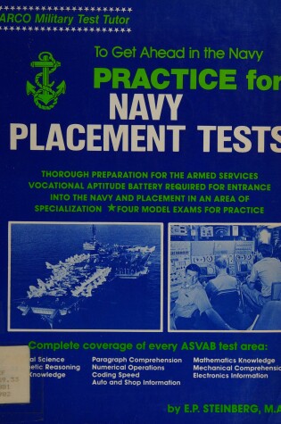 Cover of Practice Navy Placemnt Tests
