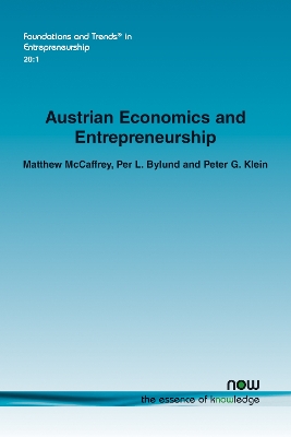 Book cover for Austrian Economics and Entrepreneurship