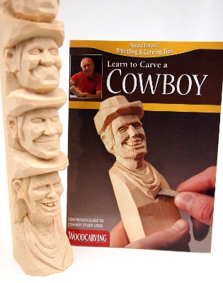 Book cover for Carve a Cowboy Study Stick Kit