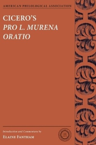 Cover of Cicero's Pro L. Murena Oratio