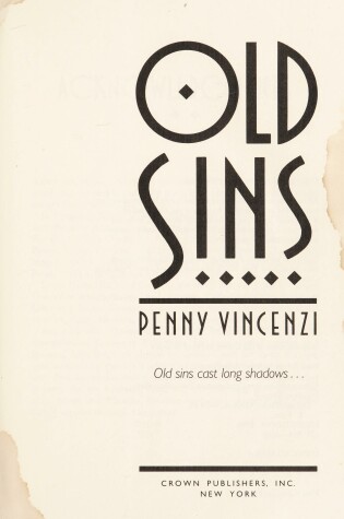 Cover of Old Sins