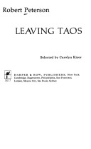 Book cover for Leaving Taos